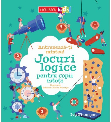Antrenează-ți mintea! Jocuri LOGICE pentru copii isteți
